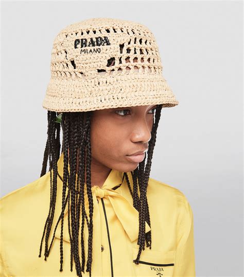 prada bucket hat crochet|prada bucket hat.